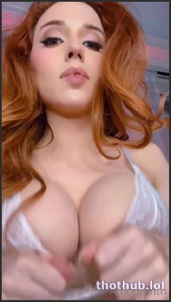 Amouranth with Darling and Holly Heart