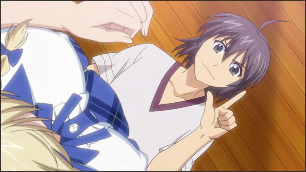 Anime Girl masturbates with blatant pubic hair