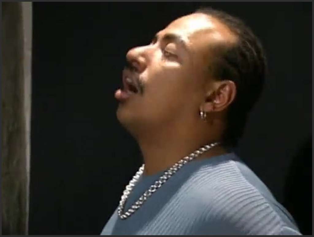 Anja Juliette Laval tow a guy while shopping