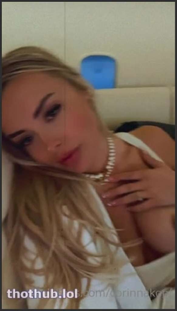 Corinna Kopf stockings nibbles on the sack and wants cum