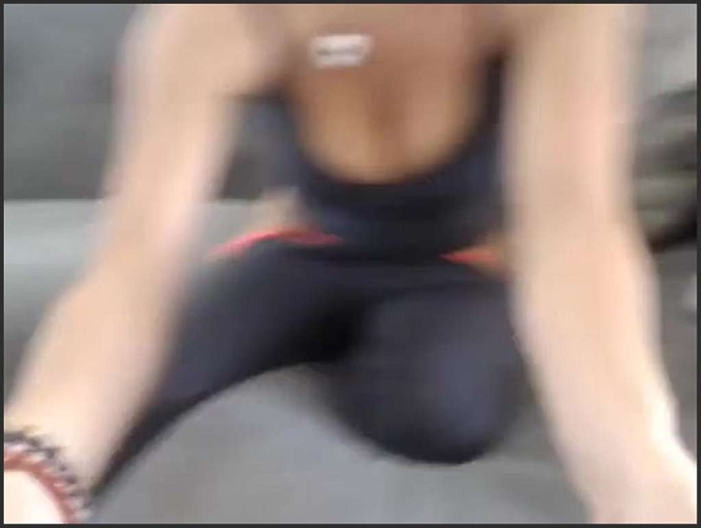 Denise Duck shows you her pierced amateur pussy