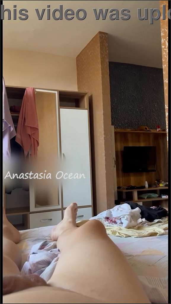 Emerald Ocean spanking for blonde milf