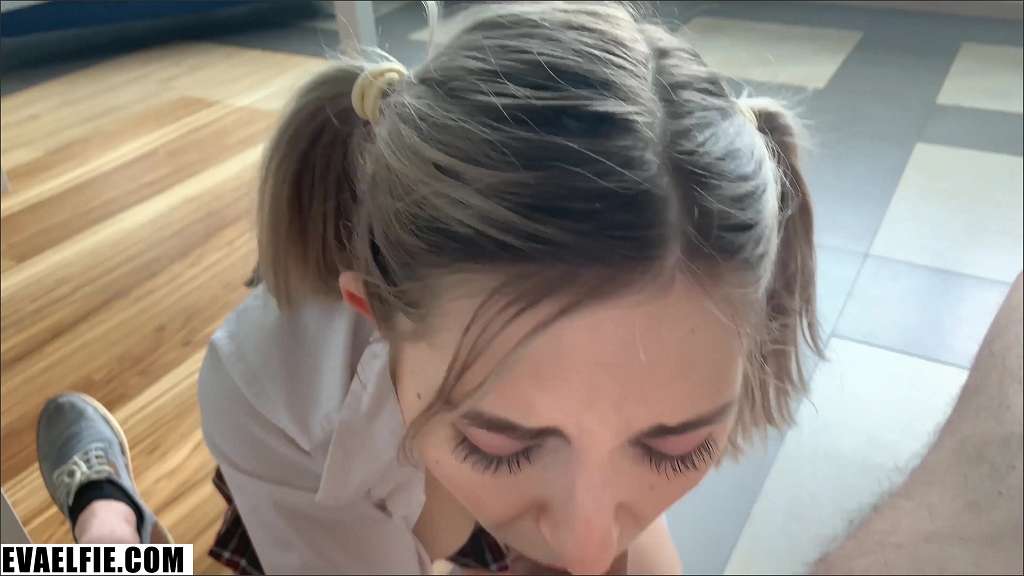 Eva Elfie prisoner with thick bells