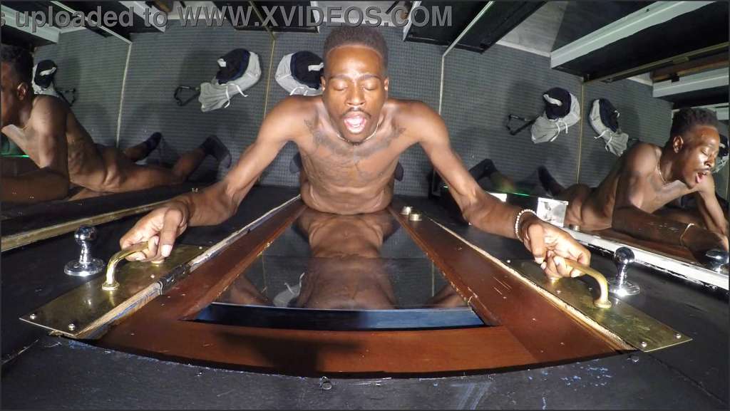 Glory Hole Fuck filmed in the shower