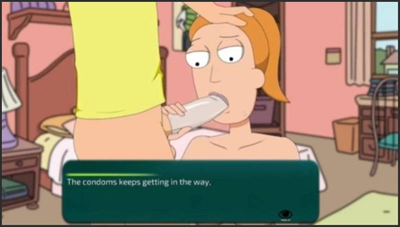 Rick and Morty fucked in the shaved pussy