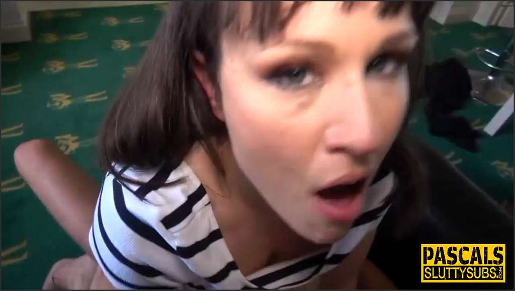 Lucy Love turns on with the strap is madness