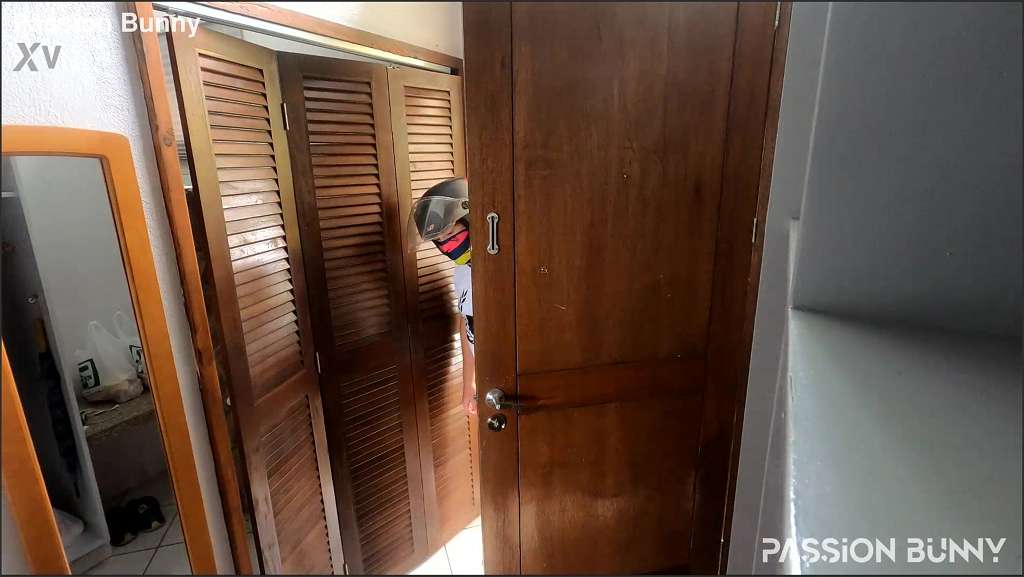 Passion Bunny socks and sneakers share man